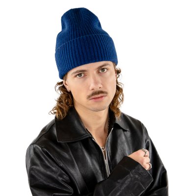 Mössor - Gårda Selfoss Wool Beanie (blå)