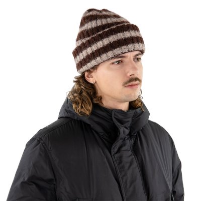 Mössor - Gårda Isfjord Slouch Beanie (brun/khaki)