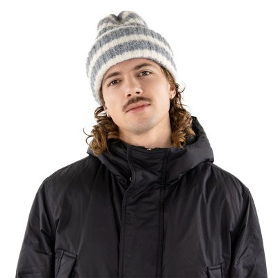 Mössor - Gårda Isfjord Slouch Beanie (grå/vit)