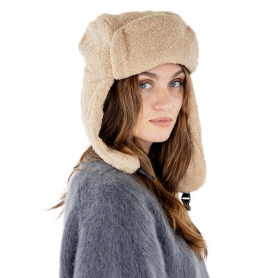 Pälsmössa - Gårda Levanger Trapper Hat (beige)