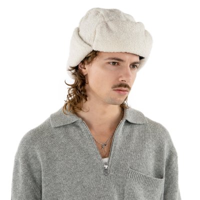 Pälsmössa - Gårda Levanger Trapper Hat (offwhite)