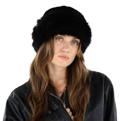 Pälsmössa - Gårda Deva Faux Fur Hat (svart)