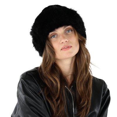 Pälsmössa - Gårda Deva Faux Fur Hat (svart)