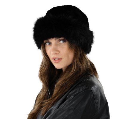 Pälsmössa - Gårda Deva Faux Fur Hat (svart)