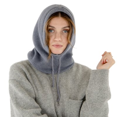 Balaclava - Gårda Vilhelmina Knitted Balaclava (mörkgrå)