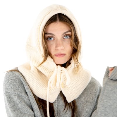 Balaclava - Gårda Ranua Knitted Balaclava (creme)