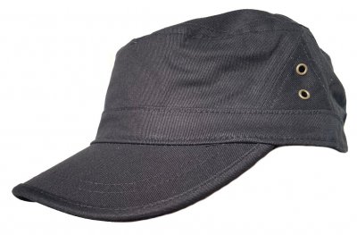 Gubbkeps / Flat cap - Gårda Army Cap (svart)