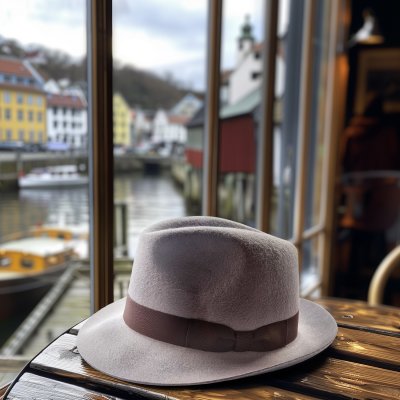 Hattar - Gårda Brighton Fedora (grå)