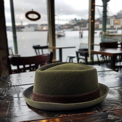 Hattar - Gårda Devenport Pork Pie (grön)