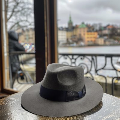 Hattar - Gårda Boston Fedora (grå)