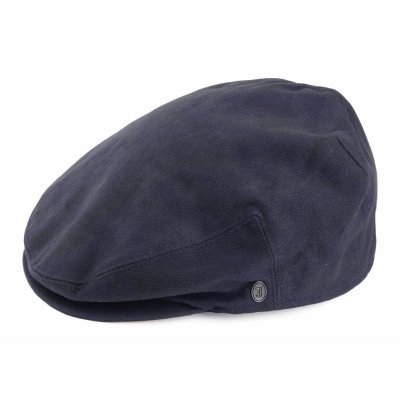 Gubbkeps / Flat cap - Jaxon Hats Cotton Flat Cap (marinblå)