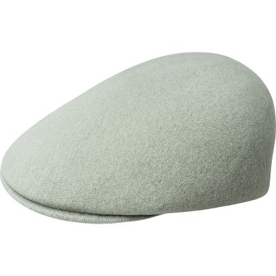 Gubbkeps / Flat cap - Kangol Seamless Wool 507 (nickel)