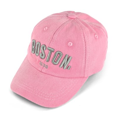Keps Barn - Gårda Boston Cap (rosa)