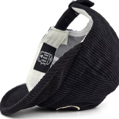 Keps Barn - Gårda Smile Corduroy Cap (svart)