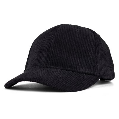 Keps Barn - Gårda Tenby Corduroy Cap (svart)