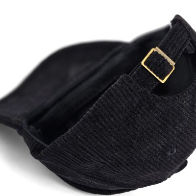 Keps Barn - Gårda Tenby Corduroy Cap (svart)