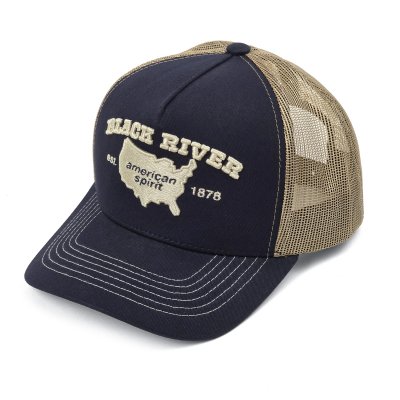 Keps - Black River America Trucker (navy/creme)