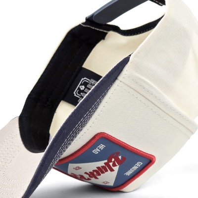 Keps - Black River Atlanta Cotton Snapback (offwhite/navy)