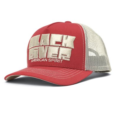 Keps - Black River Bold Logo Trucker (röd/creme)