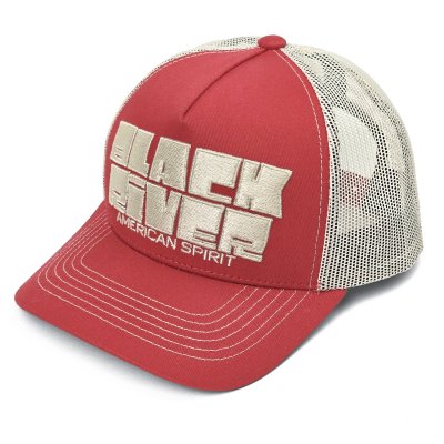 Keps - Black River Bold Logo Trucker (röd/creme)