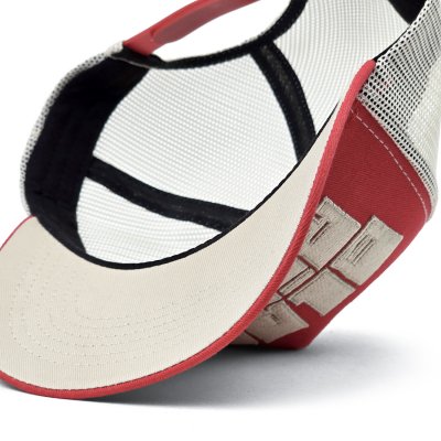 Keps - Black River Bold Logo Trucker (röd/creme)