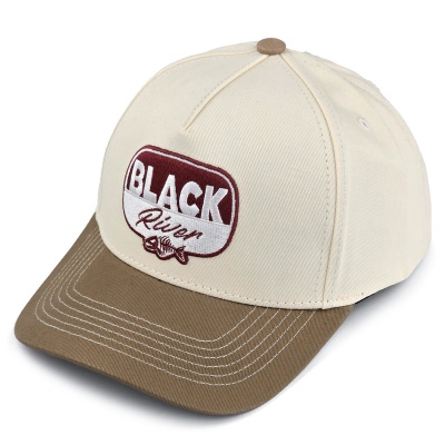 Keps - Black River Charleston Cotton Snapback (offwhite/khaki)