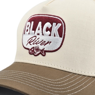 Keps - Black River Charleston Cotton Snapback (offwhite/khaki)