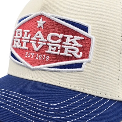 Keps - Black River Cincinnati Cotton Snapback (offwhite/blå)