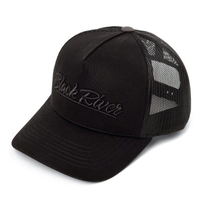 Keps - Black River Classic Trucker (svart)