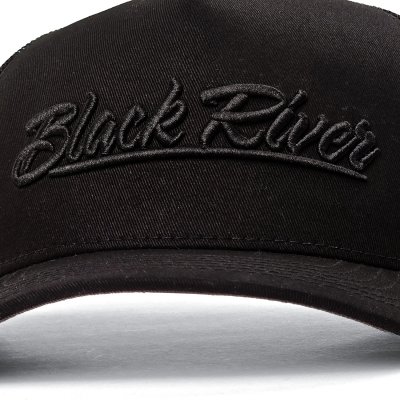 Keps - Black River Classic Trucker (svart)