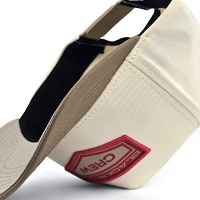 Keps - Black River Crew Cotton Snapback (offwhite/khaki)