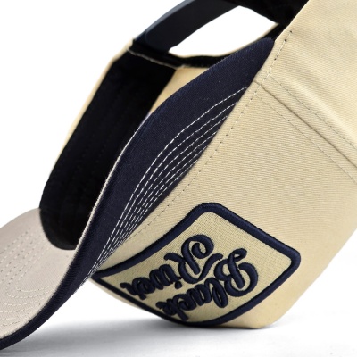 Keps - Black River Denver Cotton Snapback (creme/navy)