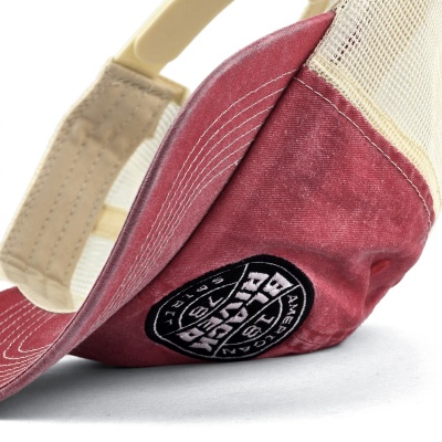 Keps - Black River Knoxville Washed Trucker (röd/creme)