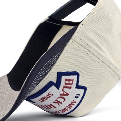 Keps - Black River Nashville Cotton Snapback (offwhite/navy)