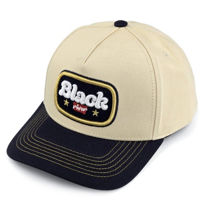 Keps - Black River Reno Cotton Snapback (creme/navy)