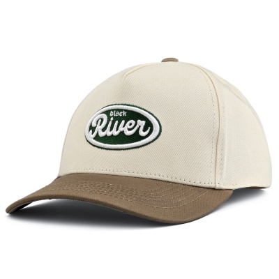 Keps - Black River Waco Cotton Snapback (offwhite/khaki)