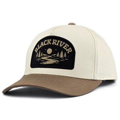 Keps - Black River Wichita Cotton Snapback (offwhite/khaki)