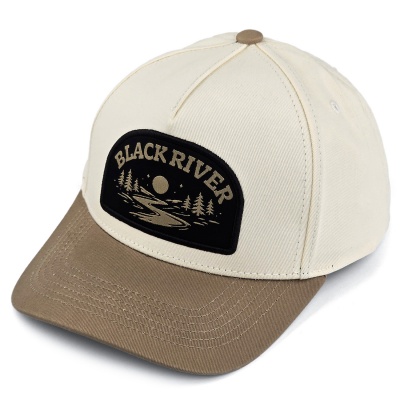 Keps - Black River Wichita Cotton Snapback (offwhite/khaki)