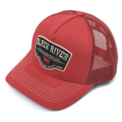 Keps - Black River Foundry Trucker (röd)