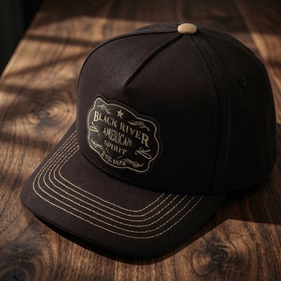 Keps - Black River Midnight Trucker (svart)