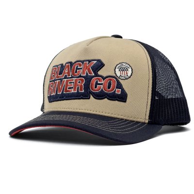 Keps - Black River Heritage Trucker (beige/navy)