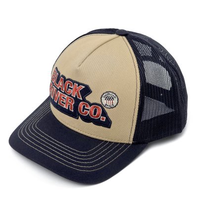 Keps - Black River Heritage Trucker (beige/navy)