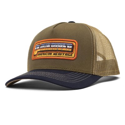 Keps - Black River Transit Trucker (grön/beige/navy)