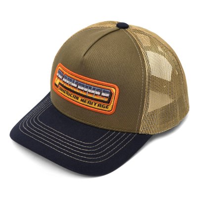 Keps - Black River Transit Trucker (grön/beige/navy)
