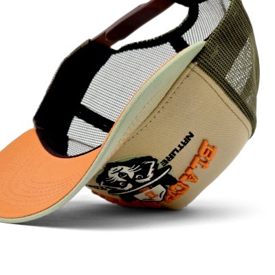 Keps - Black River Racoon Trucker (beige/grön)