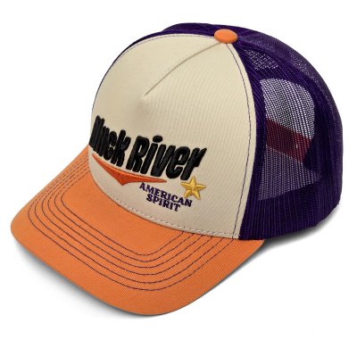 Keps - Black River Spirit Trucker (creme/lila/orange)