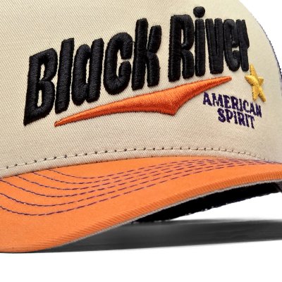 Keps - Black River Spirit Trucker (creme/lila/orange)