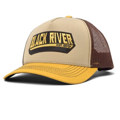 Keps - Black River Summit Trucker (beige/brun/gul)