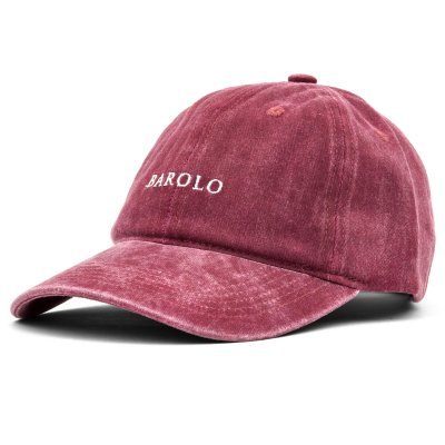 Keps - Gårda Barolo Washed Cap (röd)