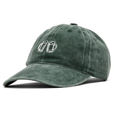 Keps - Gårda Beer Cheer Washed Cap (militärgrön)
